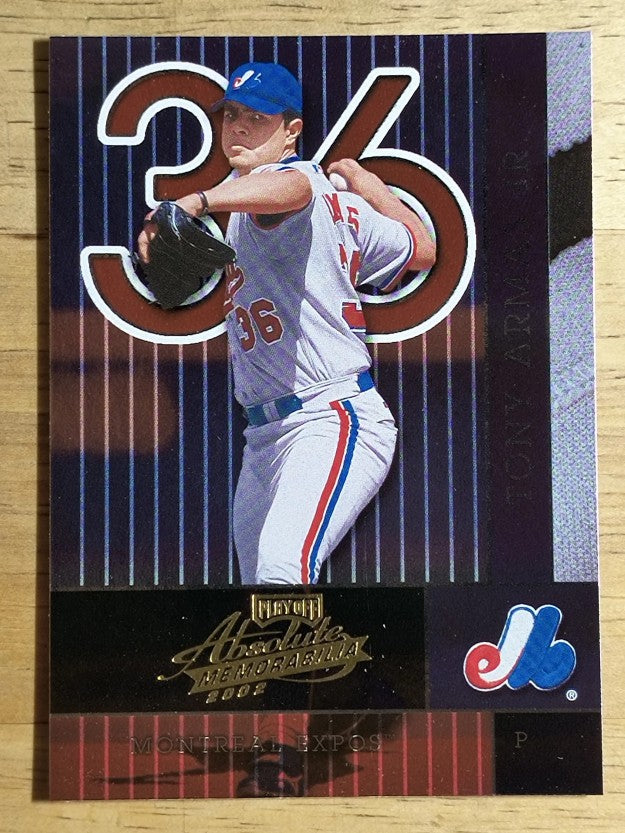 2002 Absolute Memorabilia #85 Tony Armas Jr.