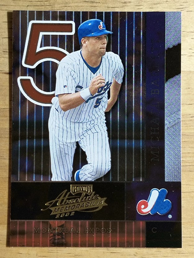 2002 Absolute Memorabilia #86 Michael Barrett