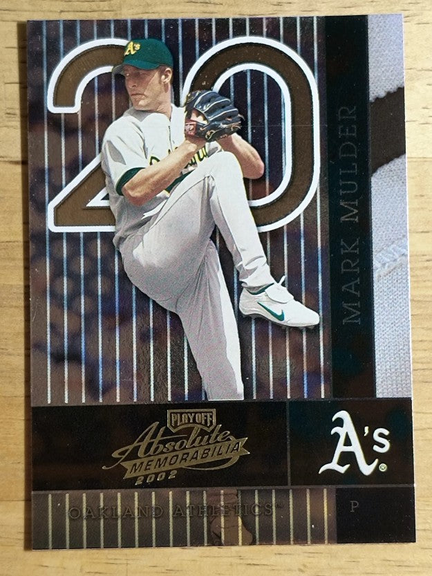 2002 Absolute Memorabilia #106 Mark Mulder