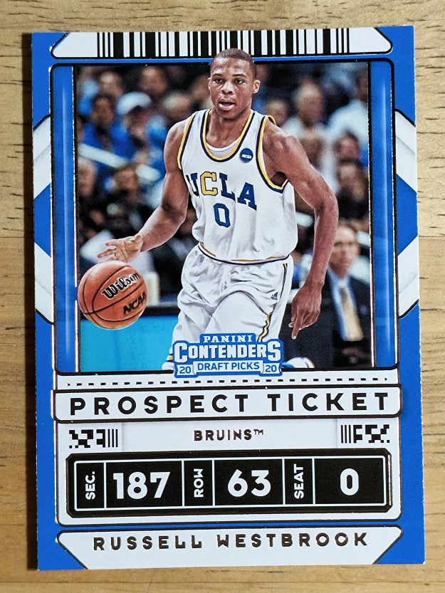 2020-21 Panini Contenders Draft Picks #3 Russell Westbrook