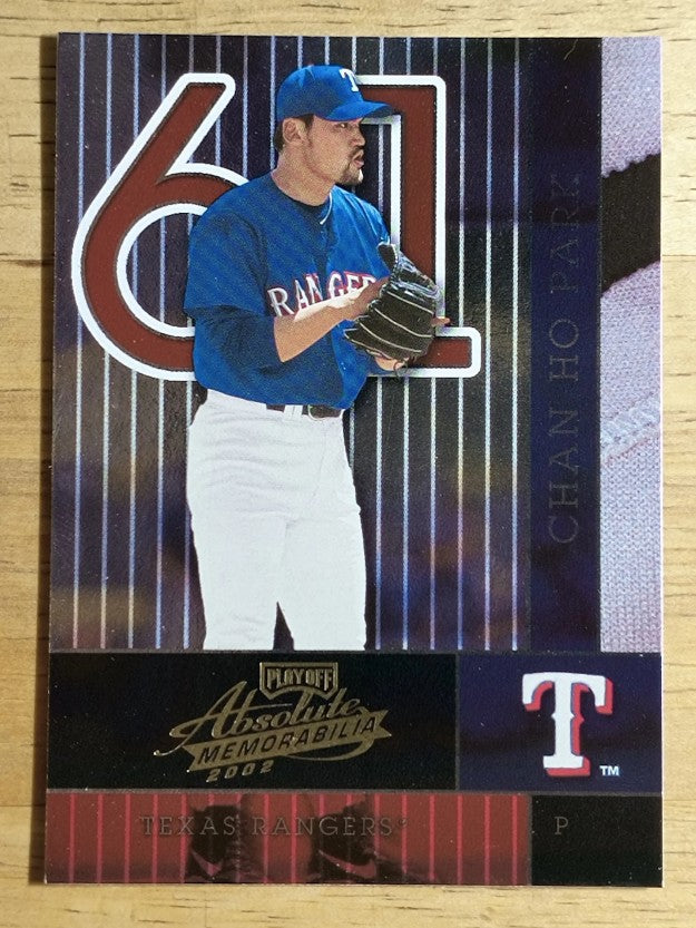 2002 Absolute Memorabilia #141 Chan Ho Park
