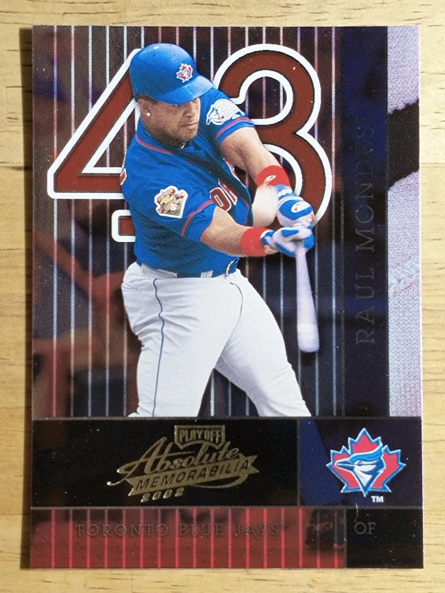 2002 Absolute Memorabilia #149 Raul Mondesi