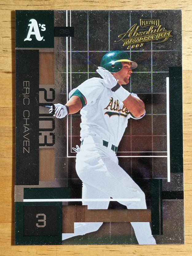2003 Absolute Memorabilia #46 Eric Chavez