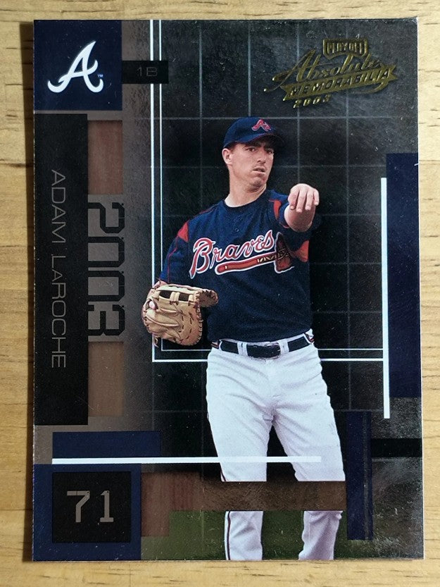 2003 Absolute Memorabilia #70 Adam LaRoche