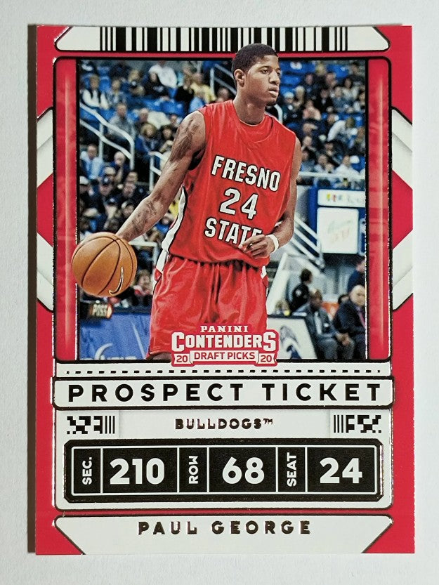 2020-21 Panini Contenders Draft Picks #19 Paul George