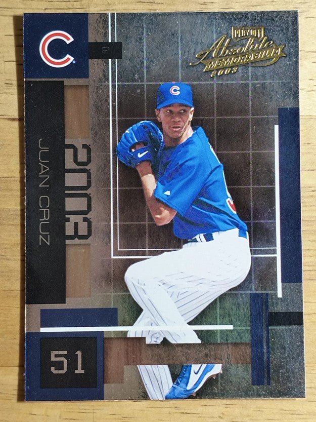 2003 Absolute Memorabilia #136 Juan Cruz