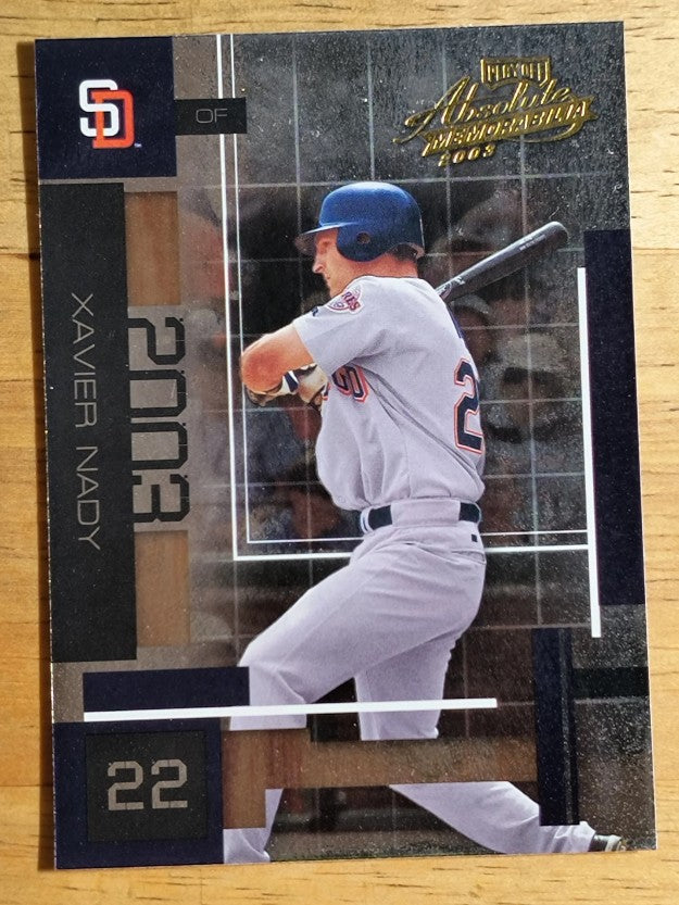 2003 Absolute Memorabilia #148 Xavier Nady
