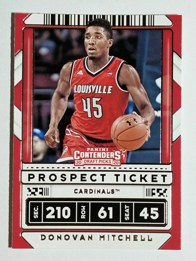 2020-21 Panini Contenders Draft Picks #43 Donovan Mitchell