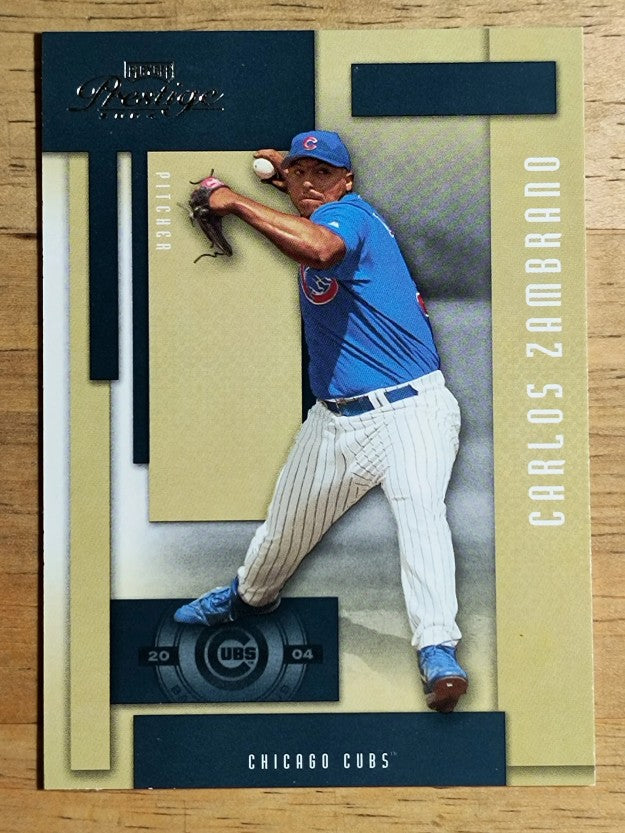 2004 Playoff Prestige #39 Carlos Zambrano
