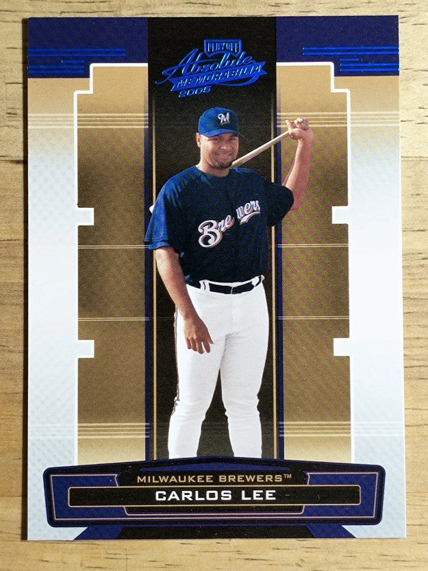 2005 Absolute Memorabilia Blue #30 Carlos Lee