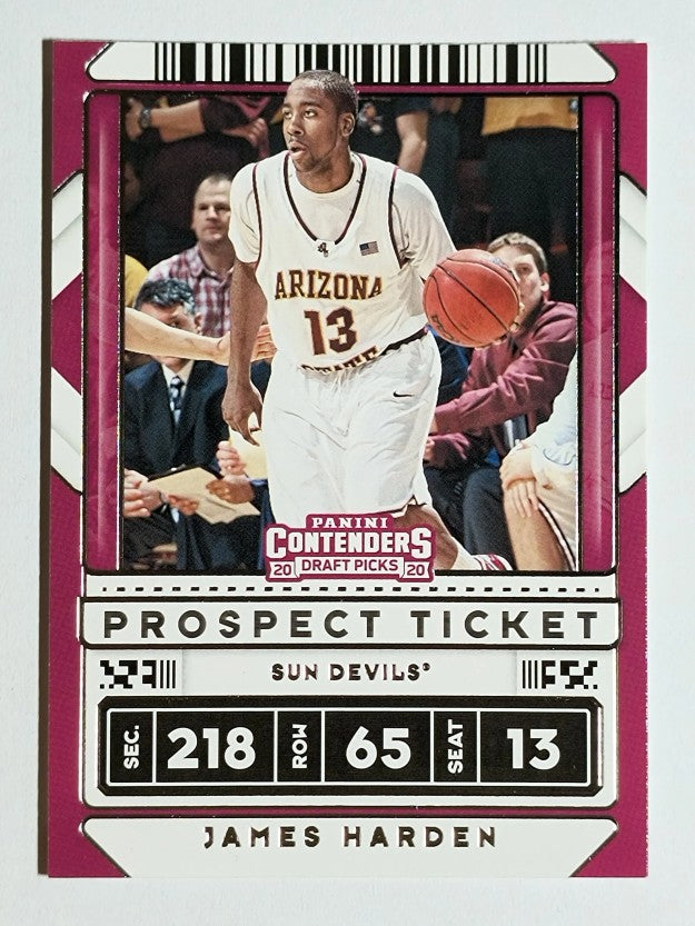 2020-21 Panini Contenders Draft Picks #2 James Harden