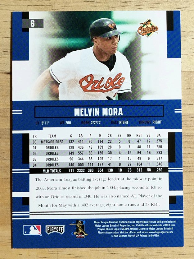 2005 Playoff Prestige #6 Melvin Mora