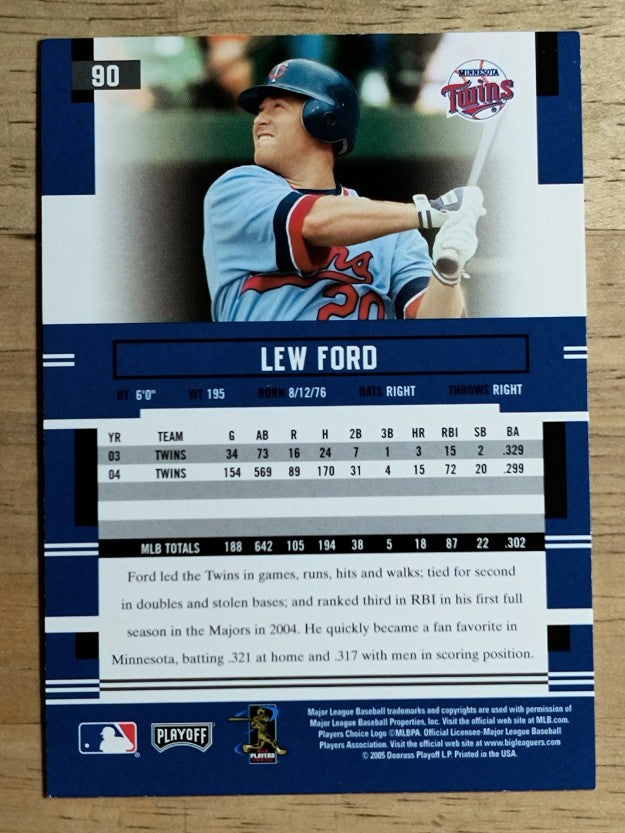 2005 Playoff Prestige #90 Lew Ford