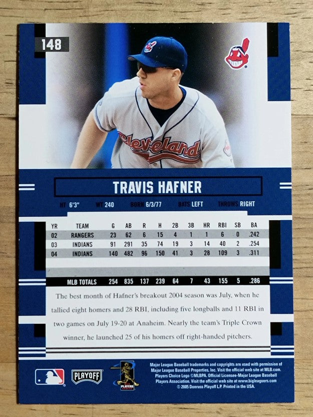 2005 Playoff Prestige #148 Travis Hafner