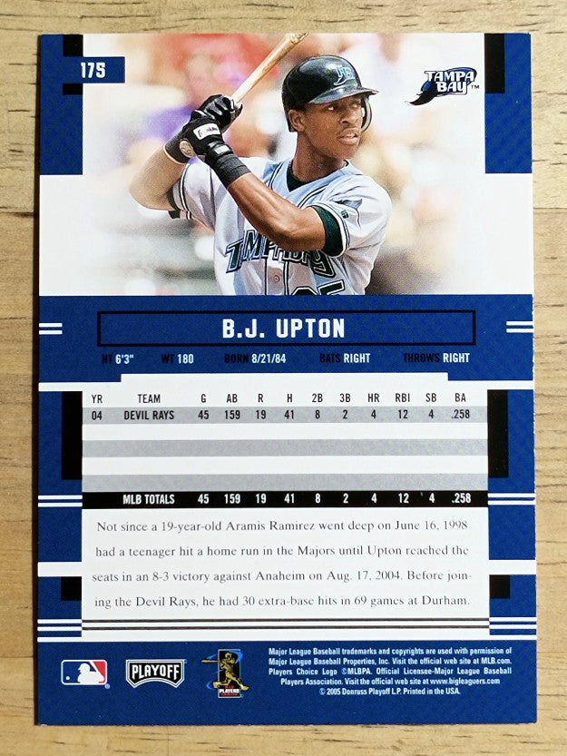 2005 Playoff Prestige #175 B.J. Upton