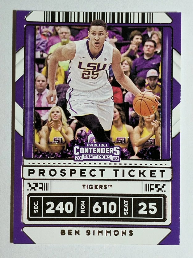 2020-21 Panini Contenders Draft Picks Variations #14 Ben Simmons