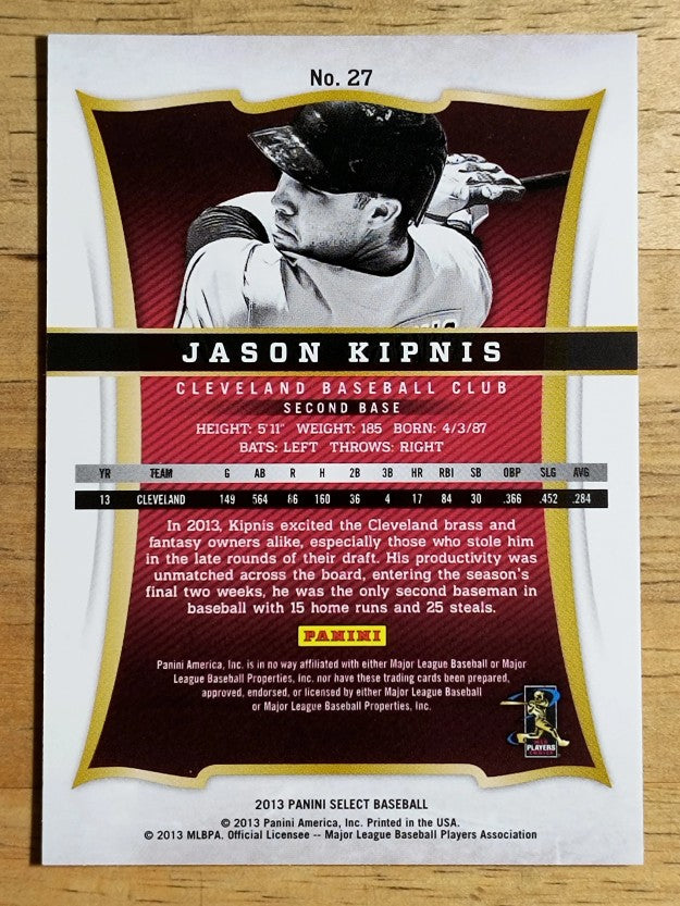 2013 Select #27 Jason Kipnis