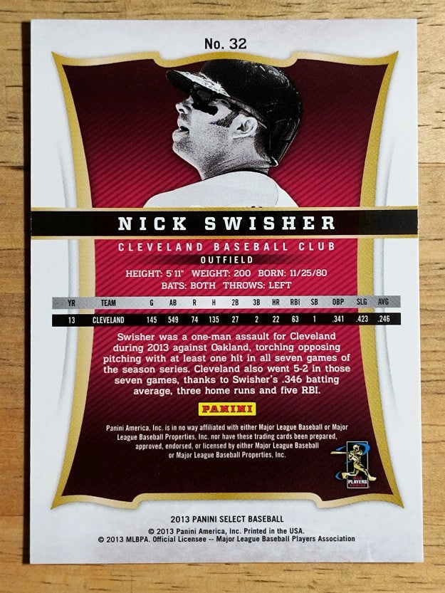 2013 Select #32 Nick Swisher