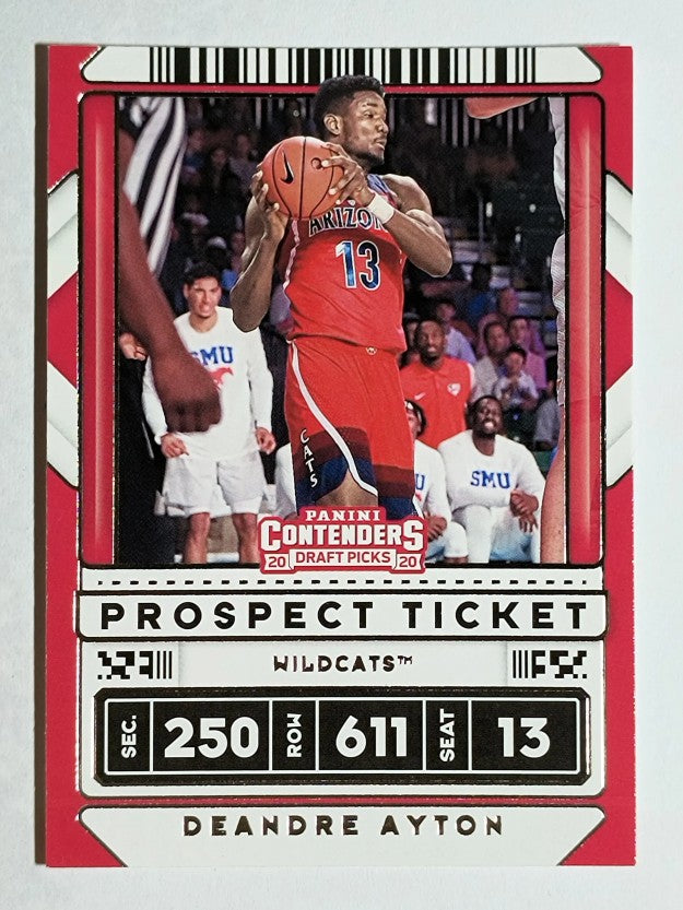 2020-21 Panini Contenders Draft Picks Variations #21 Deandre Ayton