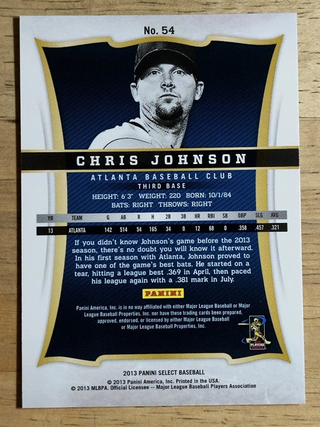 2013 Select #54 Chris Johnson
