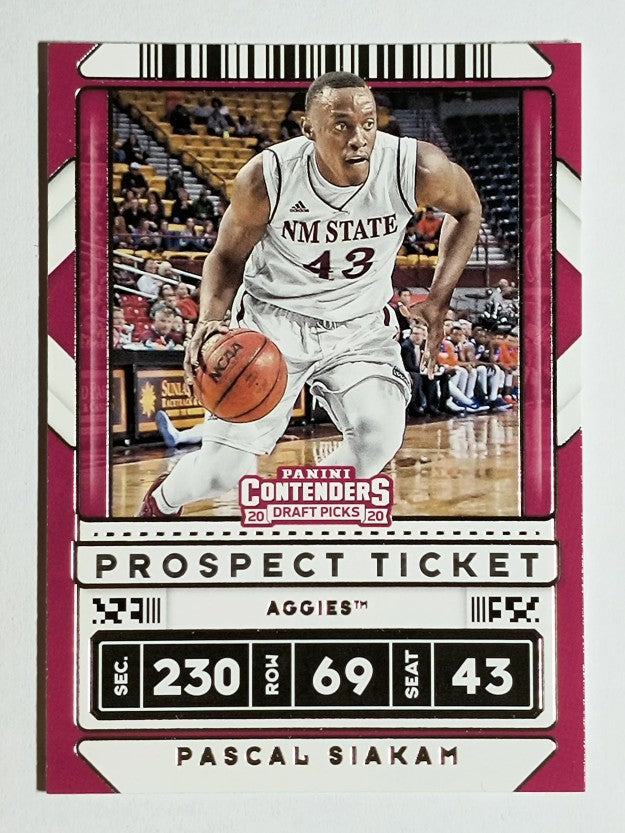 2020-21 Panini Contenders Draft Picks Variations #17 Pascal Siakam