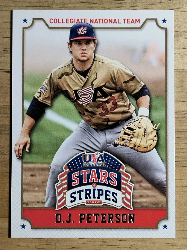 2015 USA Baseball Stars and Stripes #27 D.J. Peterson