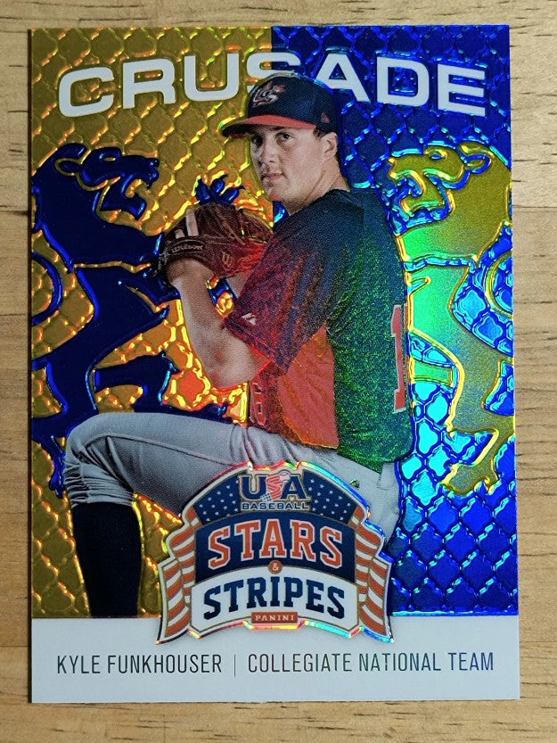 2015 USA Baseball Stars and Stripes Crusade Blue #61 Kyle Funkhouser