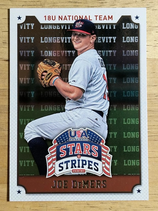 2015 USA Baseball Stars and Stripes Longevity #51 Joe DeMers
