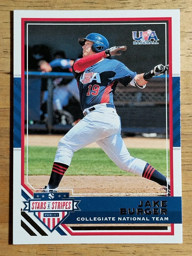 2017 USA Baseball Stars and Stripes #7 Jake Burger