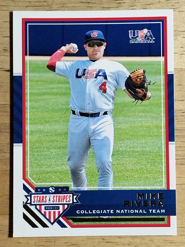2017 USA Baseball Stars and Stripes #21 Mike Rivera