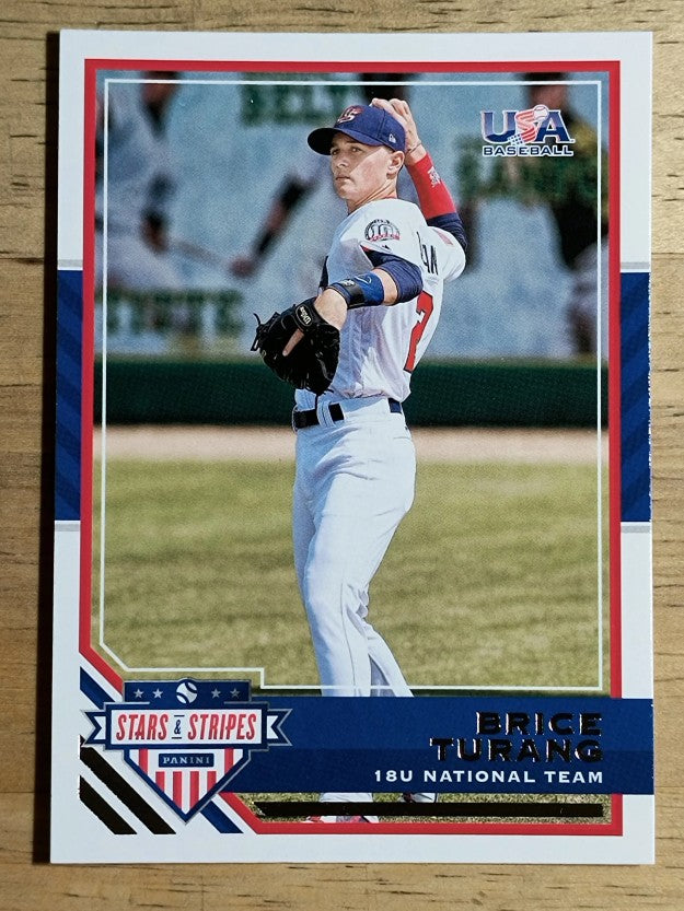 2017 USA Baseball Stars and Stripes #46 Brice Turang