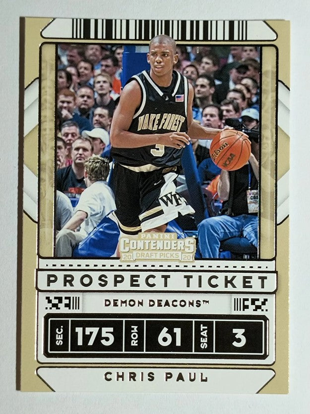 2020-21 Panini Contenders Draft Picks Variations #38 Chris Paul