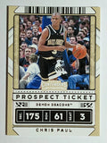 2020-21 Panini Contenders Draft Picks Variations #38 Chris Paul