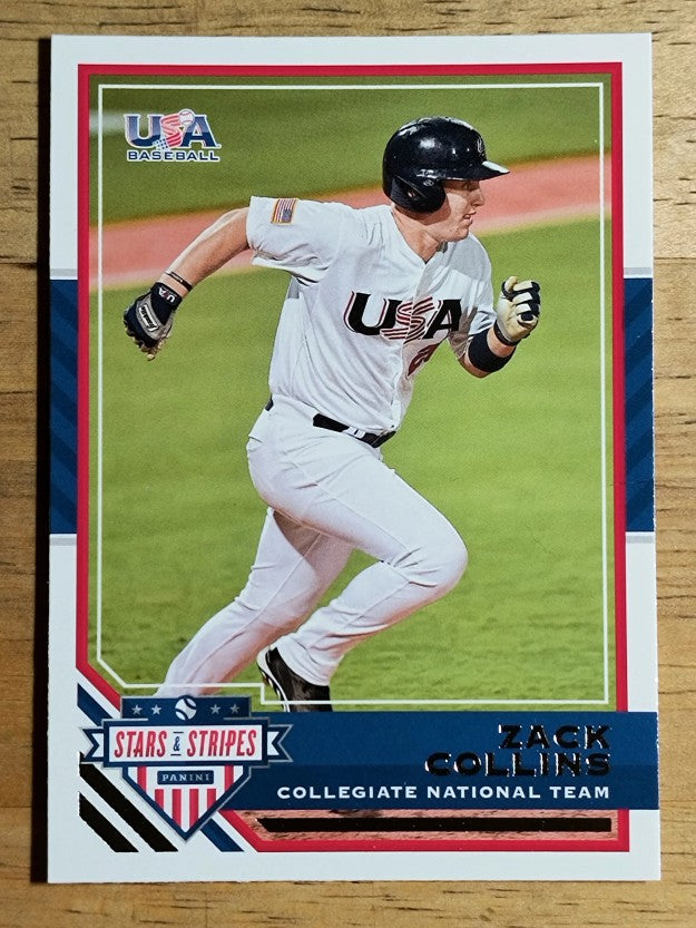 2017 USA Baseball Stars and Stripes #73 Zack Collins