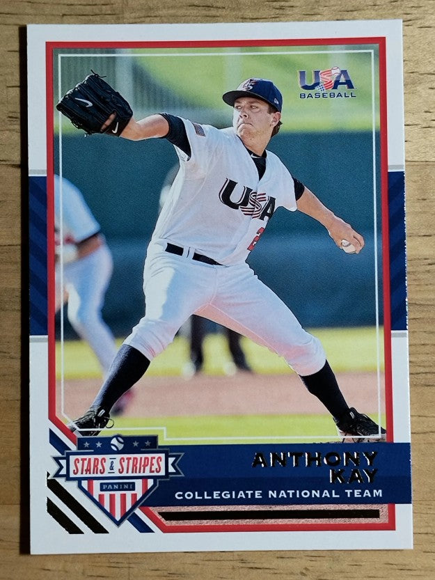 2017 USA Baseball Stars and Stripes #79 Anthony Kay
