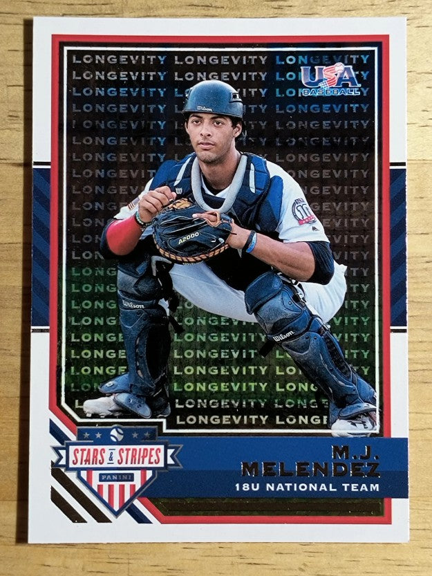 2017 USA Baseball Stars and Stripes Longevity #39 M.J. Melendez