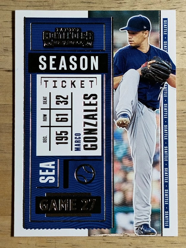 2020 Panini Contenders #74 Marco Gonzales