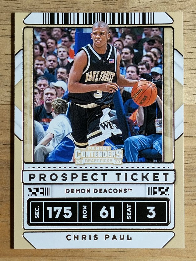 2020-21 Panini Contenders Draft Picks Variations #38 Chris Paul