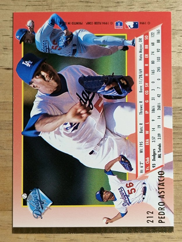1994 Ultra #212 Pedro Astacio