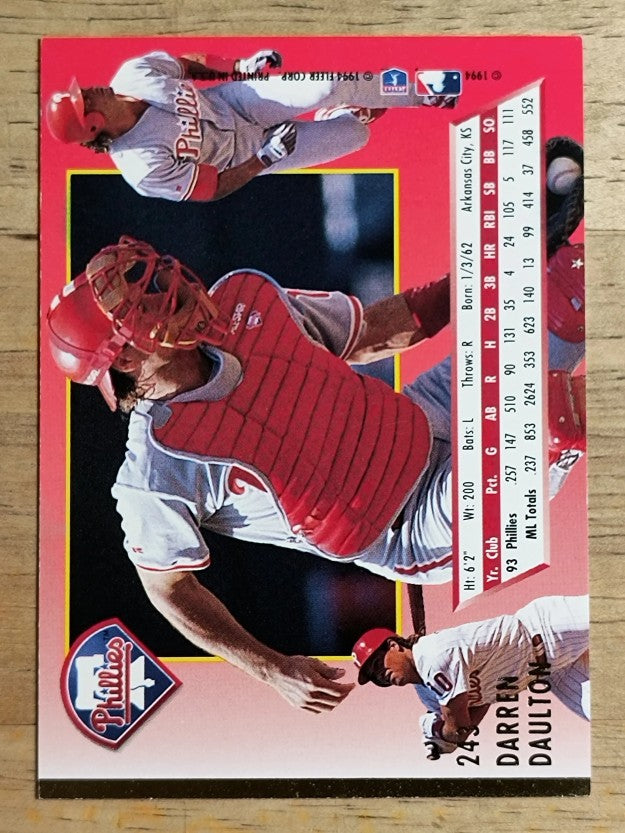 1994 Ultra #243 Darren Daulton
