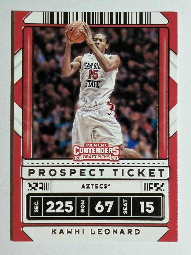 2020-21 Panini Contenders Draft Picks Variations #18 Kawhi Leonard