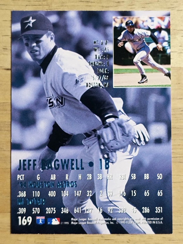 1995 Ultra #169 Jeff Bagwell