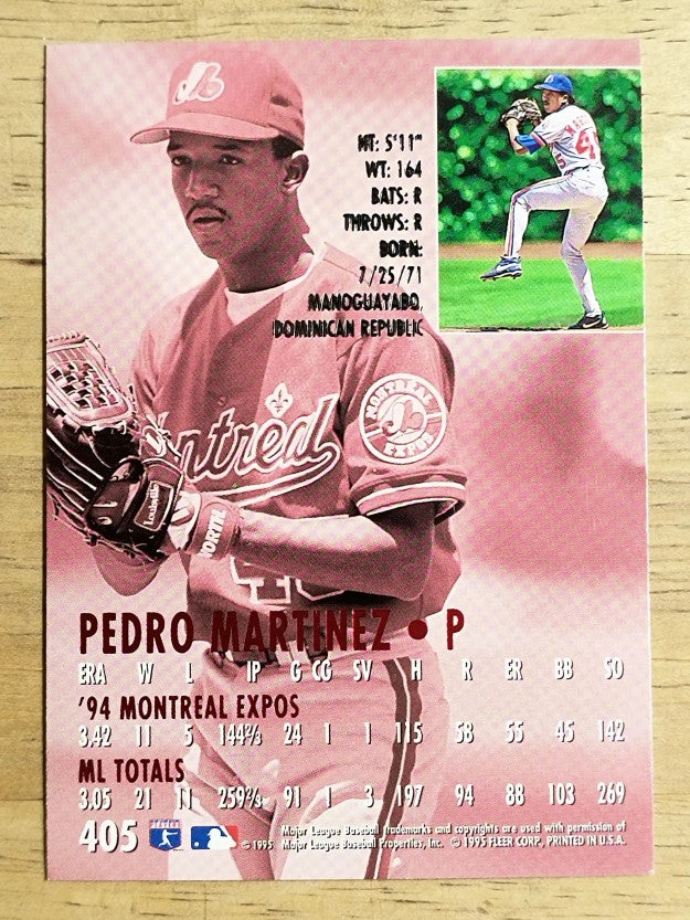 1995 Ultra #405 Pedro Martinez