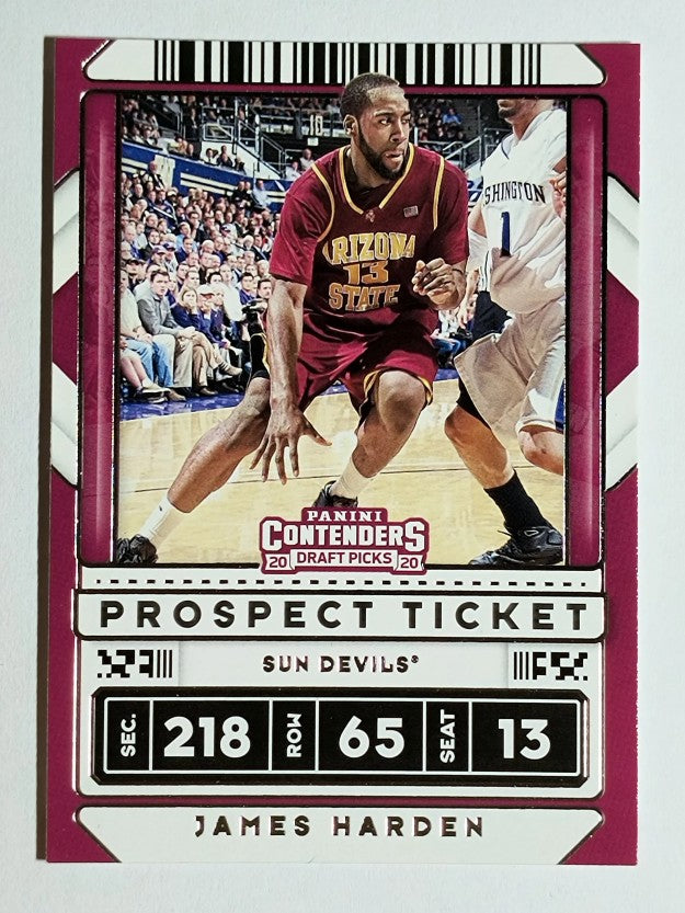 2020-21 Panini Contenders Draft Picks Variations #2 James Harden