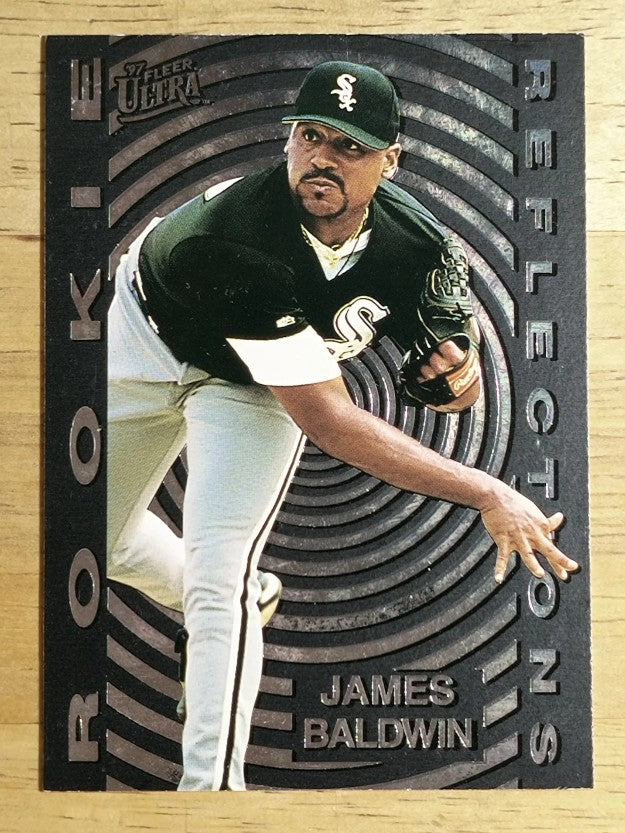 1997 Ultra Rookie Reflections #1 James Baldwin