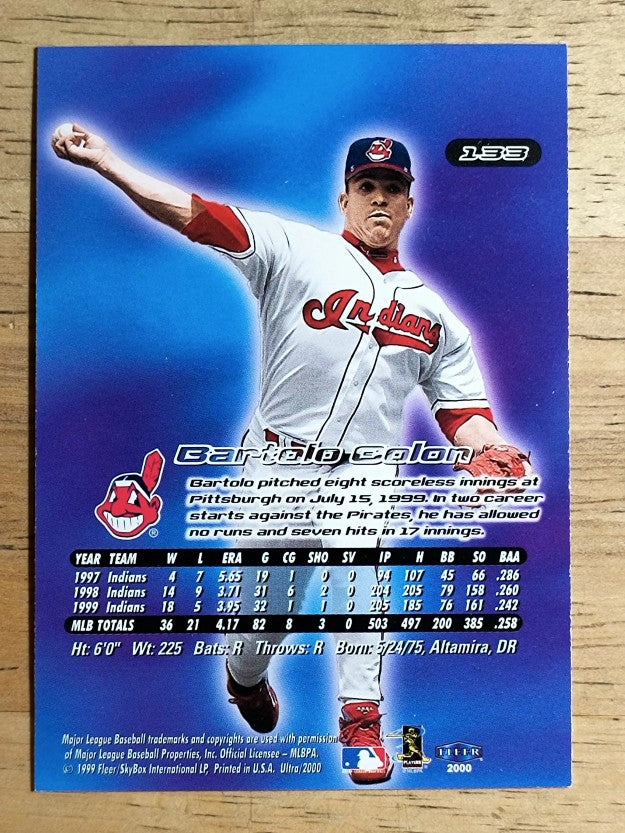 2000 Ultra #133 Bartolo Colon