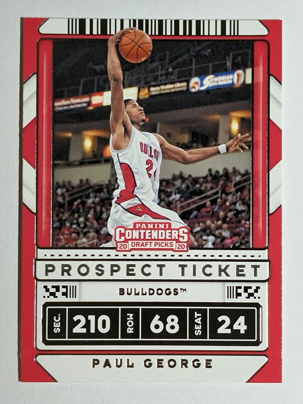 2020-21 Panini Contenders Draft Picks Variations #19 Paul George