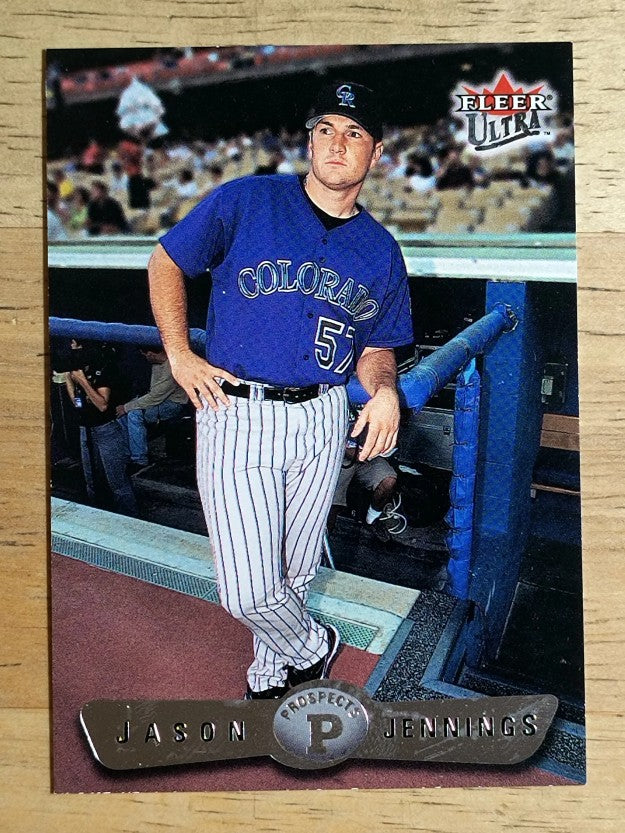 2002 Ultra #256 Jason Jennings PROS