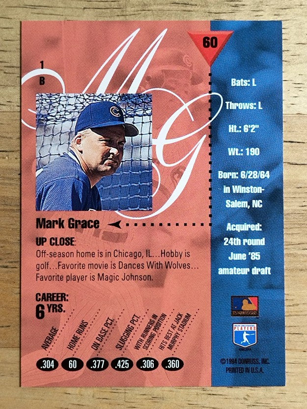 1994 Studio #60 Mark Grace