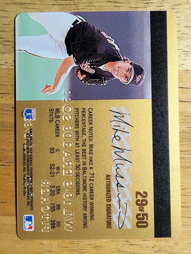 1995 Studio Gold Series #29 Mike Mussina